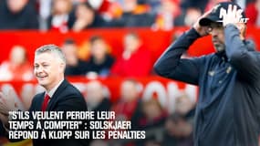 "S'ils veulent perdre leur temps à compter..." : Solskjaer répond à Klopp sur les penalties