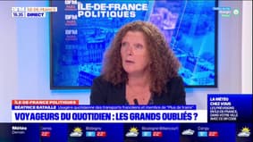 Île-de-France: Béatrice Bataille, membre de "Plus de trains", décrit son quotidien dans les transports en commun