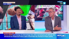 "On est forcément un peu nostalgiques": le président du conseil départemental de Seine-Saint-Denis, Stéphane Troussel a aussi le blues post-JO