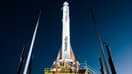 La fusée imprimée en 3D Terran 1 photographiée le 10 mars 2023 à Cap Canaveral.