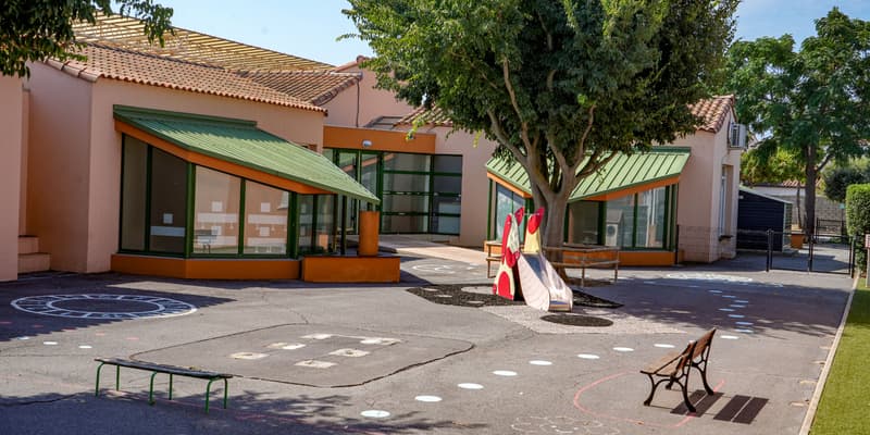 L'école maternelle Les Aresquiers de Vic-la-Gardiole (Hérault)