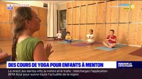Des cours de yoga pour enfants à Menton