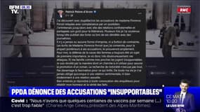 Accusé de viol, Patrick Poivre d'Arvor exprime a "révolte" sur Facebook 
