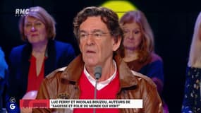 "Les métiers qui associeront la tête, le cœur et la main ne pourront pas disparaître" - Luc Ferry