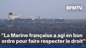 Ce pétrolier-cargo, suspecté d'appartenir à la flotte fantôme russe, a été arraisonné par la Marine française en Méditerranée  