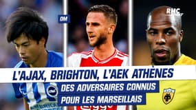 OM : L'Ajax et l'AEK Athènes, des adversaires familiers pour les Marseillais