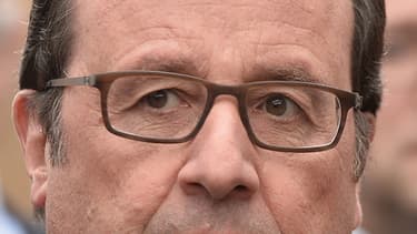 François Hollande et Jean-Yves Le Drian le 4 novembre 2016. (Photo d'illustration)