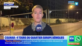 Colmar: la démolition de quatre tours du quartier Europe débute ce mercredi