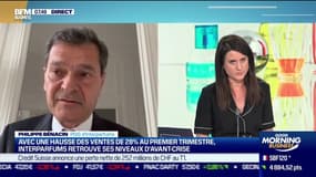 Philippe Bénacin (PDG d'Interparfums): "Le duty free va continuer, on va revenir dans les aéroports [...] Je pense que les gens qui n'ont pas acheté en duty free ont très certainement acheté en marchés locaux"
