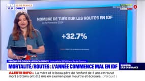 Île-de-France: la mortalité sur les routes en hausse au premier trimestre