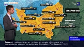 Météo Normandie: de la pluie et un risque d'orages ce lundi