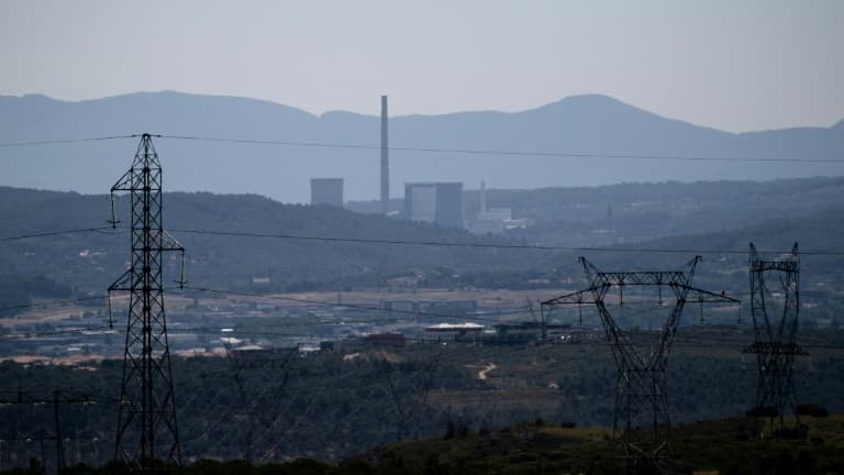 La centrale électrique à charbon de Gardanne, le 7 juillet 2020 dans les Bouches-du-Rhône