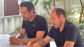 Ludovic Legros et Emmanuel Iemmolo, professeurs d'Afrady, mort dans l'incendie d'un immeuble aux Moulins, et de son grand frère, hospitalisé.