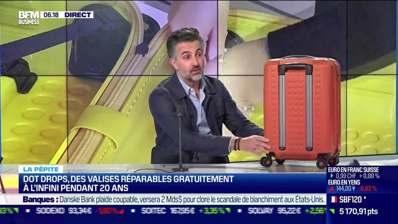 La pépite : Dot Drops, valise éco-conçue, assemblée en France et réparable à l'infini, par Noémie Wira - 14/12