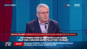 Encadrer les publicités en vitrine: "Nous demandons le retrait de cette loi absurde", affirme Francis Palombi