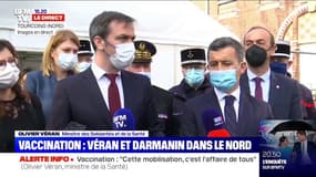 Olivier Véran: "Lorsqu'il y a suffisamment de vaccins pour justifier d'ouvrir des centres le week-end, nous le faisons"