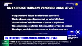 Var: un message d'alerte tsunami envoyé vendredi sur les téléphones portable dans le cadre d'un exercice