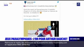 Jeux paralympiques 2022: le Varois Arthur Bauchet remporte l'or