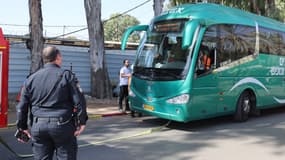 Un bus à Tel-Aviv, en Israël, le 27 octobre 2024