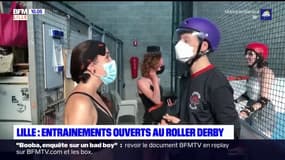 Lille: des entraînements ouverts de roller-derby