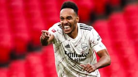 Pierre-Emerick Aubameyang lors du Community Shield, le 29 août 2020