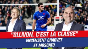 XV de France : "Ollivon, c'est la classe" encensent Charvet et Moscato (SMS)