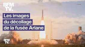 Les images du premier décollage de la fusée Ariane