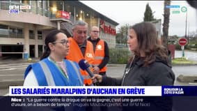 Alpes-Maritimes: des salariés d'Auchan en grève après l'échec des négociations annuelles