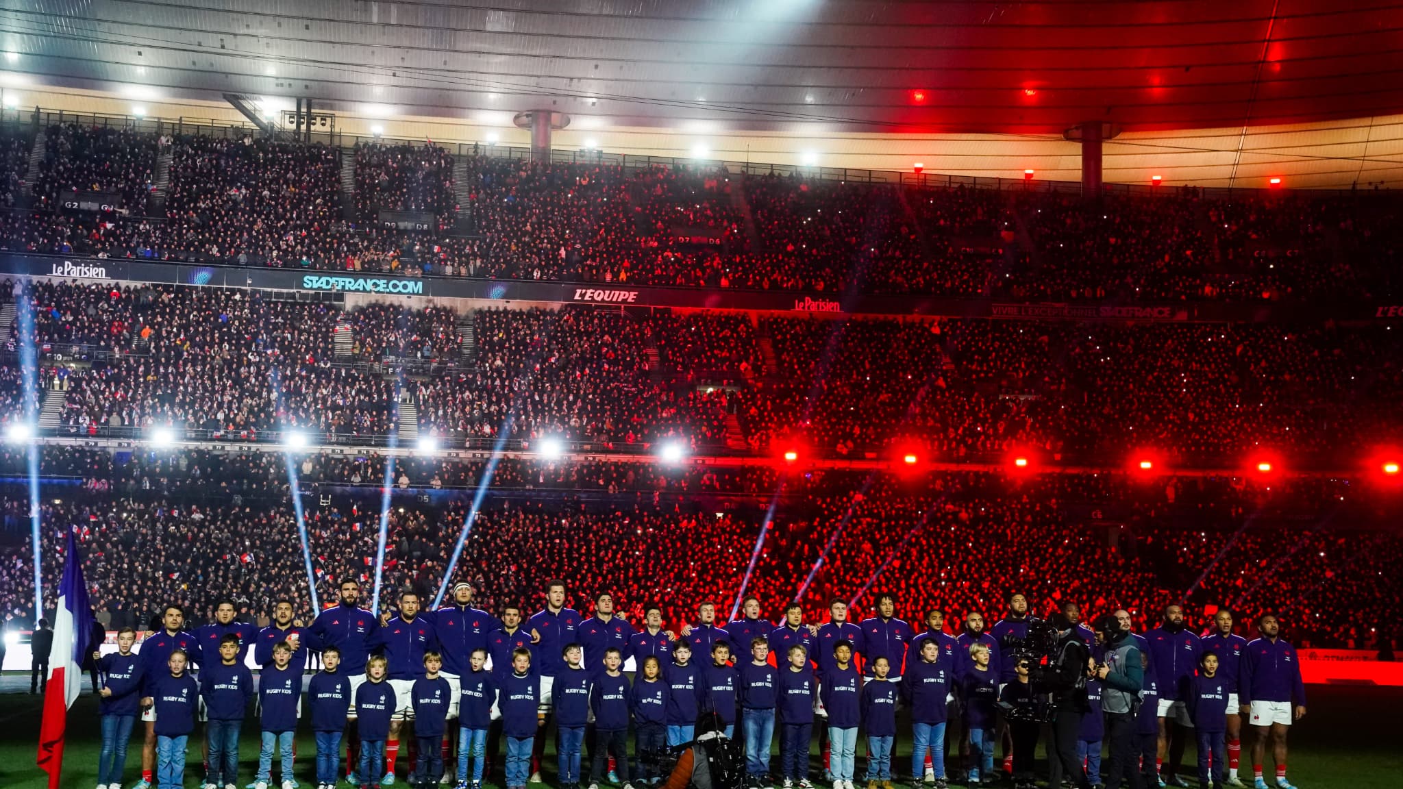 La France pendant la Marseillaise.