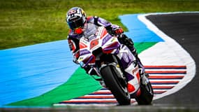 Johan Zarco sur la piste du Grand Prix d'Argentine en MotoGP