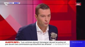 Bardella : "A ma connaissance, il n'y a pas d'affaire sexuelle au RN"..