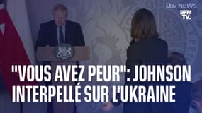  "Vous avez peur de la 3ème guerre mondiale, mais elle a déjà commencé !": l'émotion d'une activiste ukrainienne face à Boris Johnson