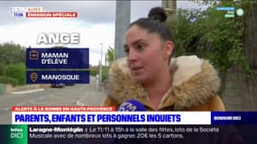 Alerte à la bombe en Haute-Provence: l'inquiétude des parents, des enfants et du personnel éducatif