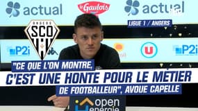 Angers : "Ce que l'on montre, c'est une honte pour le métier de footballeur", le gros appel d’urgence de Capelle