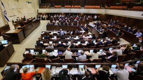 Les députés israéliens à la Knesset, le 19 juillet 2018.