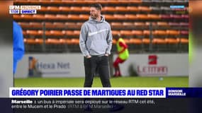 Ligue 2: Grégory Poirier quitte Martigues pour le Red Star