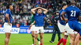 Le XV de France face à l'Afrique du Sud, le 15 octobre 2023