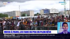 Messi à Paris, les fans du PSG en plein rêve