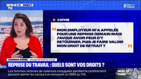 Mon employeur m'a appelé pour une reprise du travail, puis-je faire valoir mon droit de retrait ? 