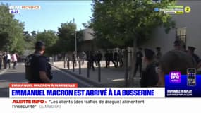 Emmanuel Macron à Marseille: une casserolade organisée à La Busserine pour l'arrivée du président