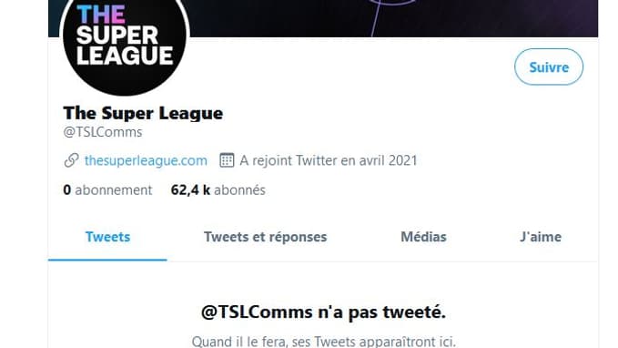 La Super League s'est lancée sur Twitter