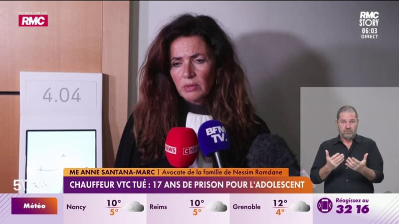 Chauffeur VTC tué : 17 ans de prison pour l'adolescent