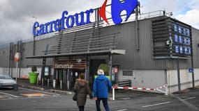 Un supermarché Carrefour