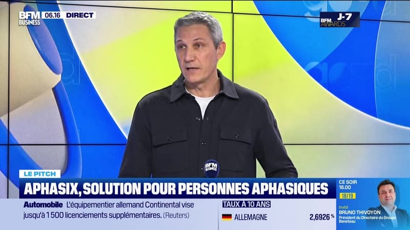 Le Pitch : Aphasix, solution pour persnnes aphasiques - 25/11