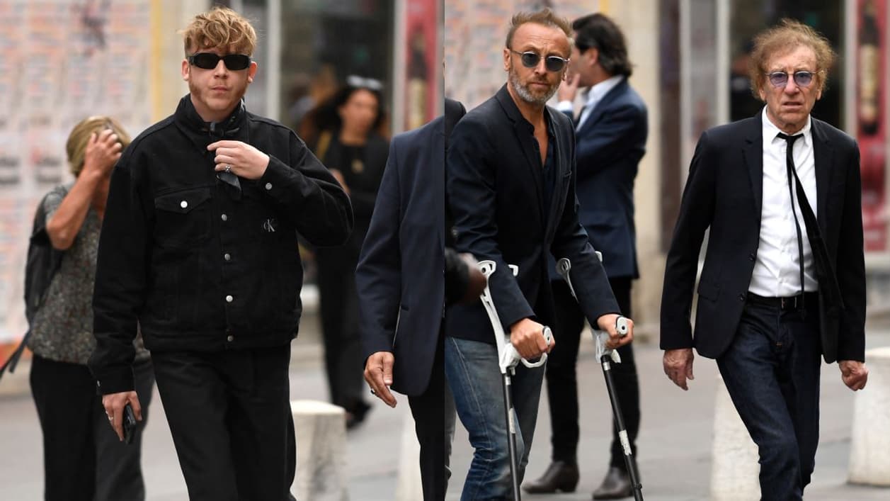 Eddy de Pretto, Alain Souchon et son fils Pierre