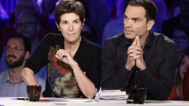 Christine Angot et Yann Moix dans ONPC