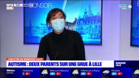 Autisme: Meryem Duval, vice-présidente du Collectif Handicap a rencontré des représentants du rectorat après son action sur une grue