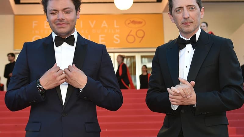 Kev Adams et Gad Elmaleh au festival de Cannes en mai 2016.