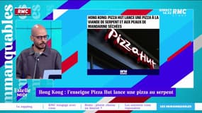 Pizza Hut lance une pizza au serpent !