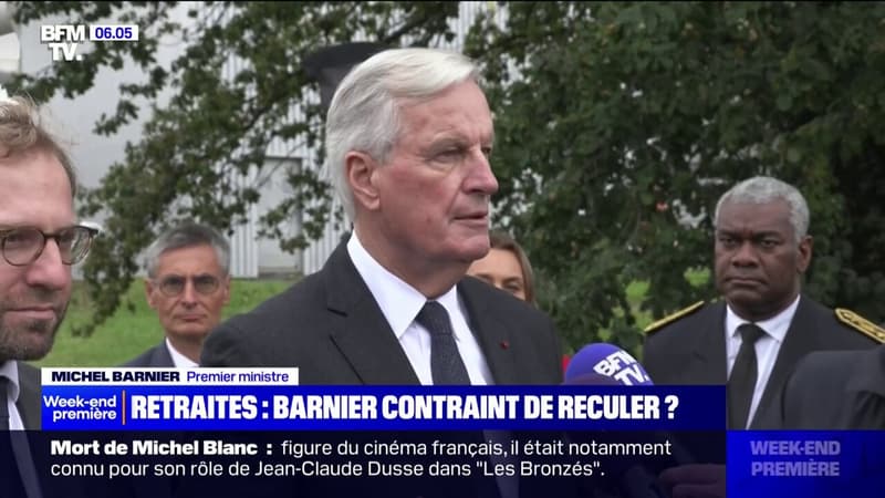 Report de la revalorisation des retraites: Michel Barnier se dit 